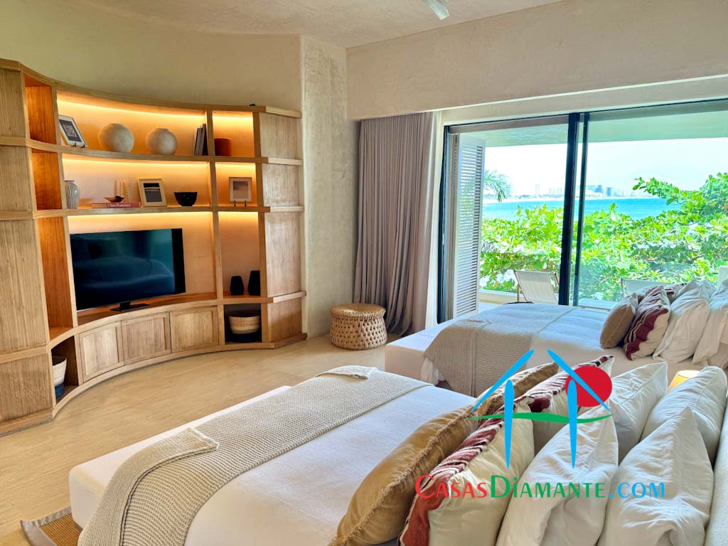 Real Diamante Del Mar Casa Palapas - Recámara cuatro 2